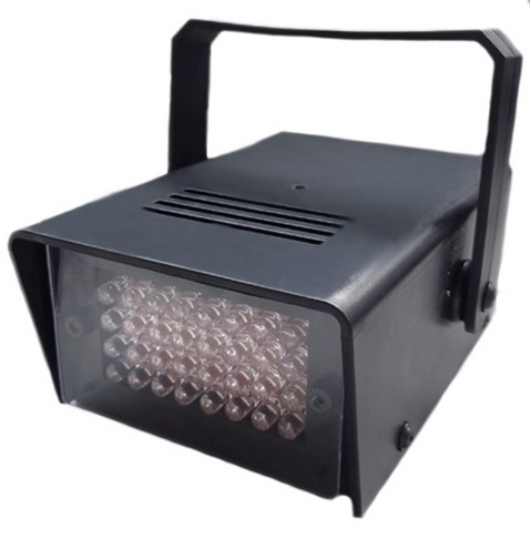 Estrobo Led Mini 24 LED Rgb Ultrabrillante S-MINISTROBERGB