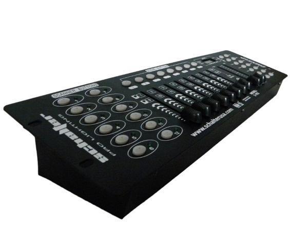 Controlador DMX, 16 Canales, Montaje Para Racks, SCHALTER S-DMX192