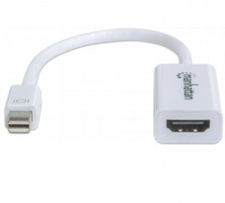 Adaptador de Video Mini DisplayPort - HDMI (M-H), MANHATTAN 151399