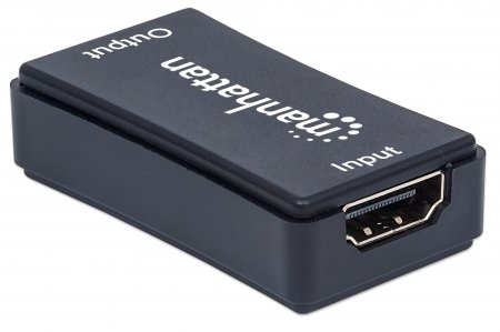 Repetidor de Video HDMI - HDMI (H-H), Hasta 40 Metros, Hasta 1080p, MANHATTAN 207447