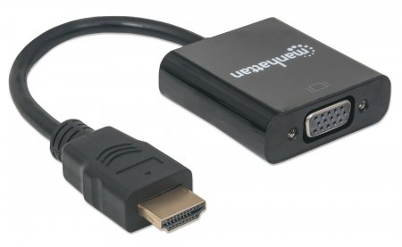 Adaptador de Video HDMI - VGA (M-H), MANHATTAN 151467