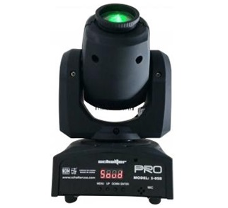 Mini Beam Cabeza Movil Led Alta Velocidad Con Gobos 1x30w S-05B