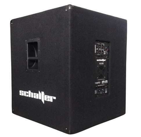 Subwoofer Grave Amplificado, 18", RMS 800W, SCHALTER CRONOS18