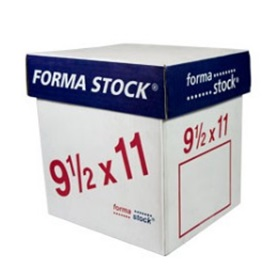 Papel Continuo Formastock Blanco 9.5 X 5.5 - 3 Tanto C/1000