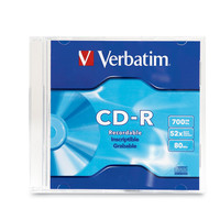 Disco P/ Grabar (CD+R), 1 Pieza, Escritura 52X, Almacenamiento 700 MB, VERBATIM 94520