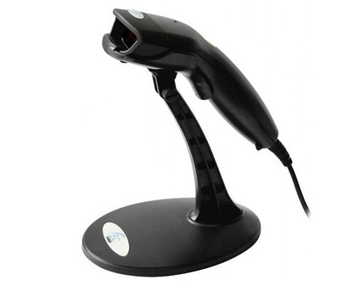 Escáner de Códigos de Barras (Lector de Códigos), Alámbrico, USB, 1D, Incluye Base, EC LINE EC-LS-9620-USB