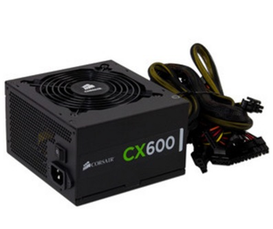 Fuente de Poder Certificada Corsair CX Series™ CX600 (Refurbished), 600W, ATX, 80 Plus® Bronze, 85% de Eficiencia, 120mm, CP-9020048-NA/RF