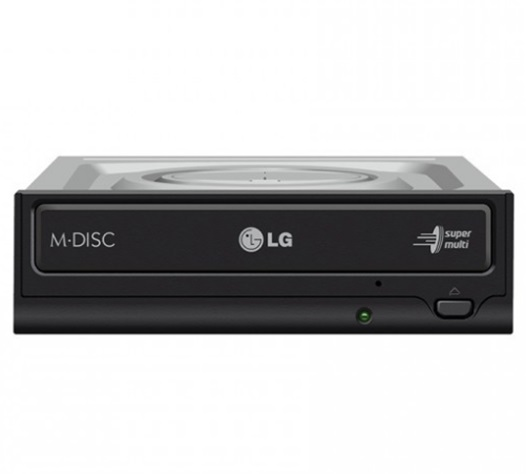 Quemador de DVD LG GH24NSD1 24X SuperMultidrive Dual SATA .75MB Bulk, Negro