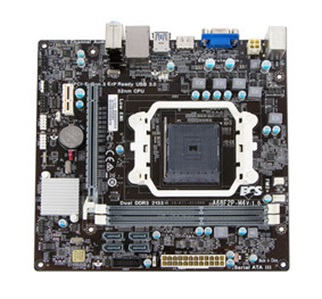 Tarjeta Madre ECS A68F2P-M4, 2xDDR3, PCIe, VGA/HDMI, Socket FM2+