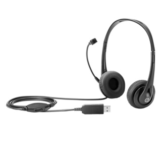 Audífonos con Micrófono USB Stereo Headset, HP Z6A12LA#ABM