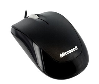 Mouse Microsoft Compact Optical Mouse 500, Color Negro, OEM