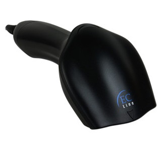 Escáner de Códigos de Barras (Lector de Códigos), Alámbrico, USB, 1D, No Incluye Base, EC LINE EC-CD-8300