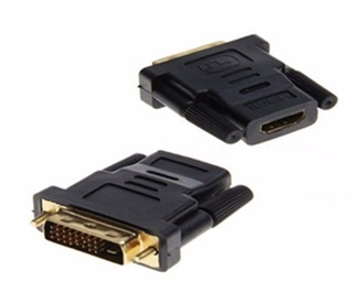Adaptador de DVI 24+5 /Macho a HDMI /Hembra