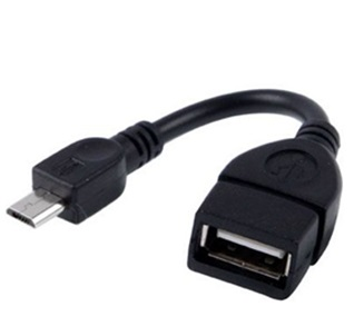 Cable USB OTG de micro USB macho a USB Hembra