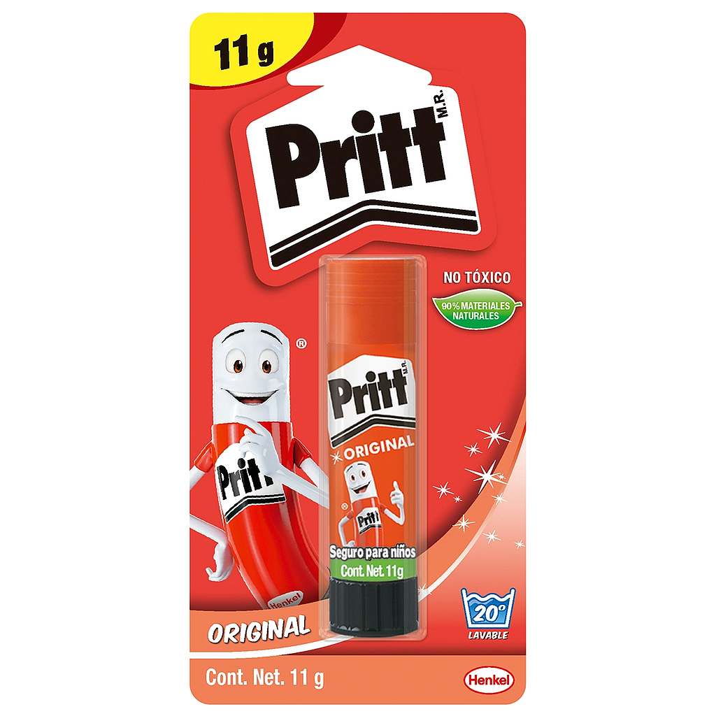 Lápiz Adhesivo PRITT, 11 Gramos, 1 Pieza, HENKEL 1923637