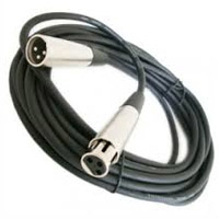 Cable Canon XLR - Canon XLR (M-H), Color Negro, Longitud 3.5 Metros, SCHALTER S-XLR3