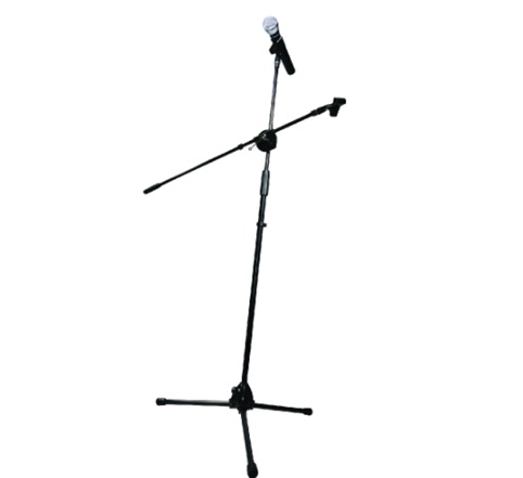 Pedestal Tripie Para Micrófono Universal Con Ajuste Completo S-STANDMIC