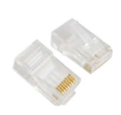 Plug RJ45 8P8C Plug Cat6 / UTP / RJ45, 100pcs, Easy Tech PR45C6-100
