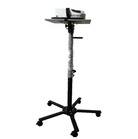 Tripie con ruedas para Videoproyector, marca Multimedia modelo PT 005, 94.5 a 132 cms, 15 kgs