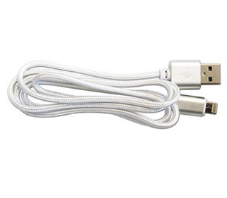 Cable de Datos Lightning - USB (M-M) / MicroUSB - USB (M-M), Híbrido, Color Blanco, Longitud 1.0 Metros, VORAGO CAB-209-WH