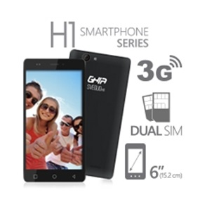 Smartphone GHIA SVEGLIO H1 CPU QC, 2GB, 16GB, Cams 5.0MP/13.0 MP, Touch 6", BT, Dual-SIM, Android