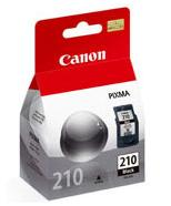 Cartucho de Tinta Original Modelo PG-210 Color Negro, Rendimiento Aprox. 250 páginas, CANON 2974B017AA