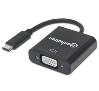 Adaptador de Video USB-C - VGA (M-H), MANHATTAN 151771