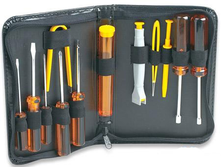 Kit de Herramientas P/ Técnicos, 12 Piezas, MANHATTAN 400077