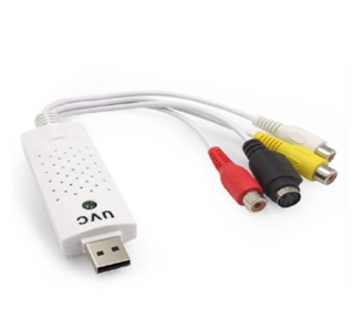 Capturadora de Video USB 2.0 - RCA Compatible con Window 7 y 8