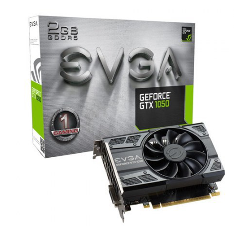 Tarjeta de Video, EVGA NVIDIA GeForce® GTX™ 1050 GAMING, 2GB GDDR5 (2048 MB), 1xHDMI / 1xDVI / 1xDP,  PCI Express 3.0