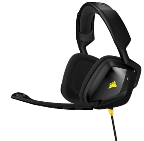 Audífonos con Micrófono Gamer Void Stereo, Alámbrico 3.5mm, Longitud del Cable 1.8 Metros, Color Negro, CORSAIR CA-9011131-NA