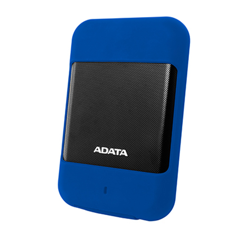 Disco Duro Externo Durable HD700, IP56, Capacidad 1TB (1,000GB), Interfaz USB 3.1, Color Azul / Negro, ADATA AHD700-1TU3-CBL