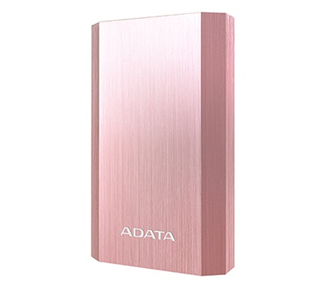 Cargador Portátil (Power Bank) Adata AA10050, Capacidad 10,050mAh, Salidas 5V-2A / 5V-2.1A, Color Rose Gold, AA10050-5V-CRG