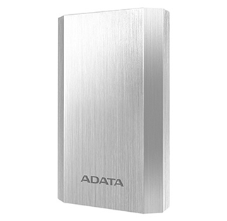 Cargador Portátil (Power Bank) Adata AA10050, Capacidad 10,050mAh, Salidas 5V-2A / 5V-2.1A, Color Plata, AA10050-5V-CSV
