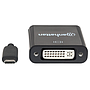 Adaptador USB-C - DVI-I (M-H), MANHATTAN 152051