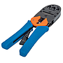 Pinza Ponchadora P/ Conectores RJ45, RJ11, RJ12, INTELLINET 211048