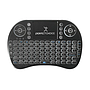 Teclado Inalámbrico C/TouchPad Integrado, Tamaño Mini, Compatible C/ TV Box, PS3, PC´S, XBOX, Color Negro, PERFECT CHOICE PC-201007