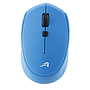 Ratón (Mouse) Óptico, Inalámbrico (USB), Hasta 1600 DPI, Color Azul, ACTECK AC-916486