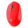 Ratón (Mouse) Óptico, Inalámbrico (USB), Hasta 1600 DPI, Color Rojo, ACTECK AC-916479