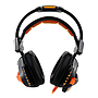 Audífonos Gamer C/ Micrófono Modelo Balam Rush, 3.5 mm, Color Negro / Rojo, Longitud Cable 2.2 Metros, ACTECK BR-912891