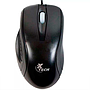 Ratón (Mouse) Óptico, Alámbrico (USB), Hasta 1000 DPI, 3 Botones, Color Negro, XTECH XTM-175