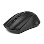 Ratón (Mouse) Óptico, Inalámbrico (USB), Hasta 1600 DPI, Color Negro,4 Botones, XTECH XTM-310BK