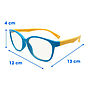 Lentes Anti reflejantes (Anti radiación), Infantiles, Color Azul / Amarillo, BROBOTIX 651749