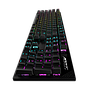 Teclado Gamer AORUS K1, Mecánico (Cherry MX Red), Iluminación RGB. Color Negro, USB, Ingles, GIGABYTE AORUS K1