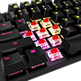 Teclado Gamer AORUS K1, Mecánico (Cherry MX Red), Iluminación RGB. Color Negro, USB, Ingles, GIGABYTE AORUS K1