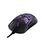 Ratón (Mouse) Gamer Phantom, Alámbirco (USB), Iluminacion RGB, Longitud del Cable 1.8 Metros, PAW 3325, Color Negro, NACEB NA-0954