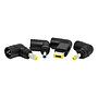 Cargador Universal De Corriente Para Laptop , 4 Puntas Intercambiables, Potencia 65W, Voltaje de Salida 18.5V/19V/ 19.5V / 20V, VORAGO AU-405