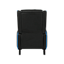 Silla Gamer Chaser, Reclinable, Reposa Pies, Soporte Cervical y Lumbar, Color Negro / Amarillo, Max. 120 Kg, CHASER CH-GAMERYELLOW (copia)