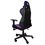 Silla Gamer Modelo Neon Demon, Iluminación RGB, Reclinable, C/ Soporte Cervical y Lumbar, Color Negro, Max. 150 Kg, NACEB NA-09S2