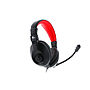 Audífonos con Micrófono Gamer, Modelo VORACIS, Alámbrico (3.5mm), Sonido Estéreo, Color Negro, XTECH XTH-500